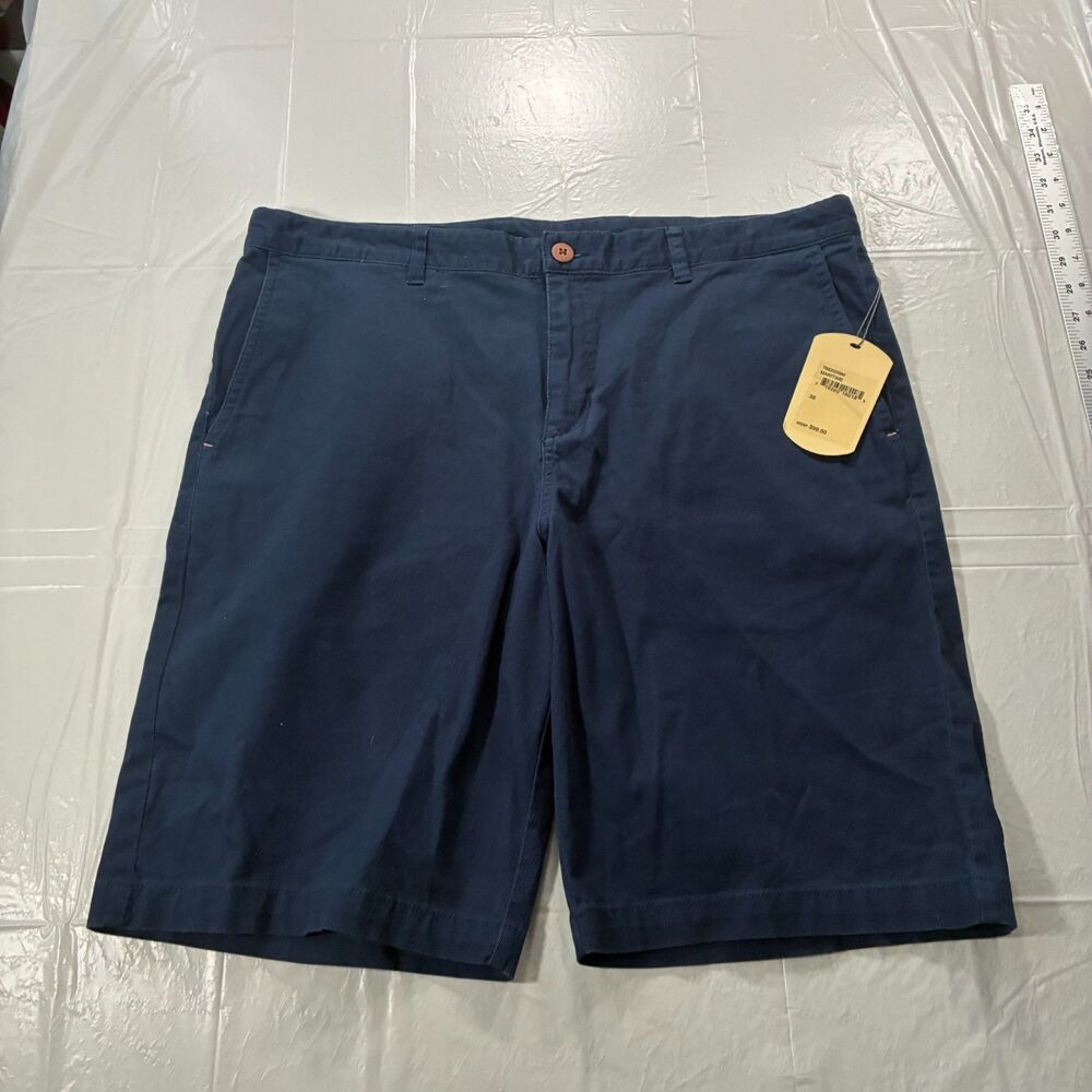 Tommy Bahama Men's 36 Flat Front 10 in Shorts Maritime Navy TB820259M NWT Summer